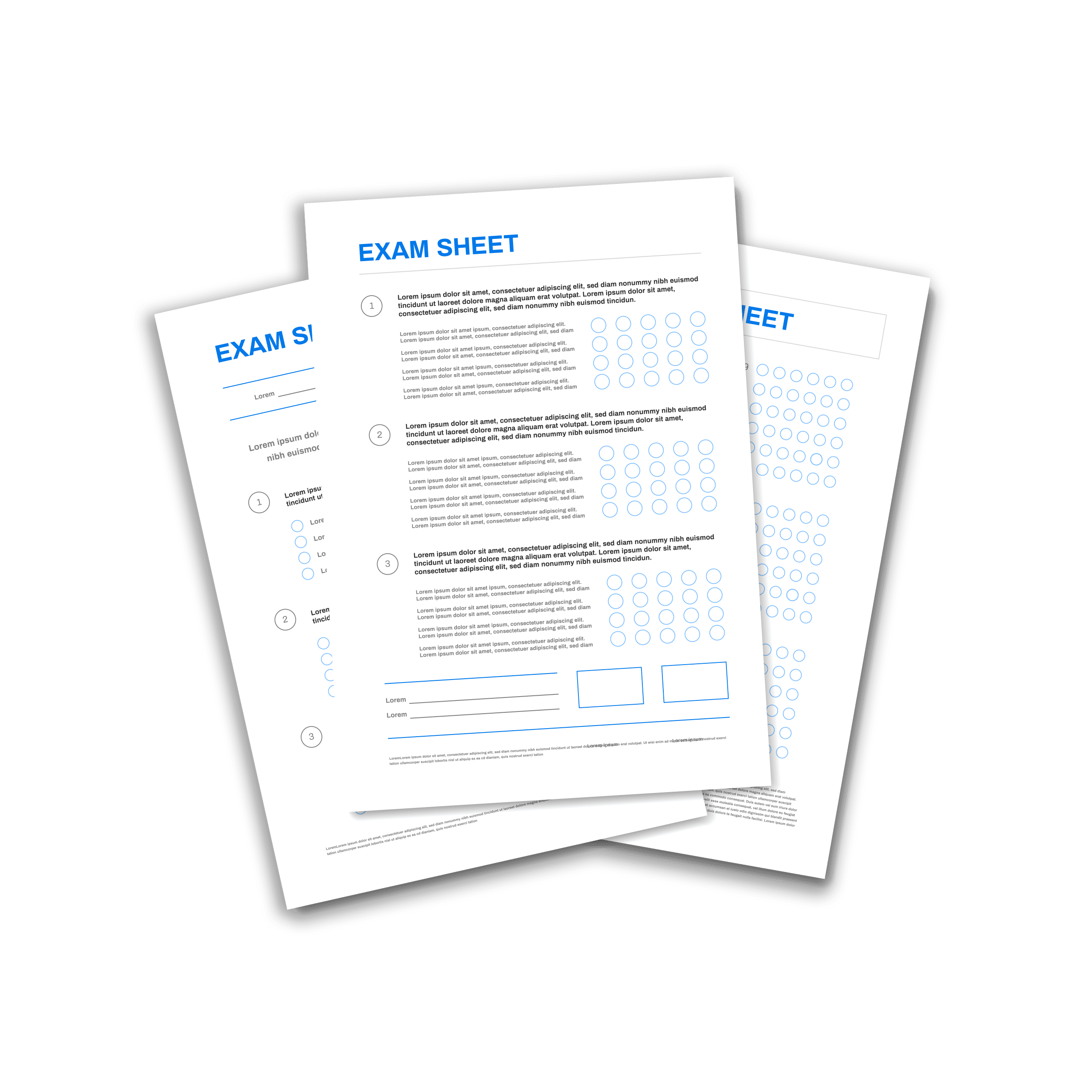 Answer Sheet