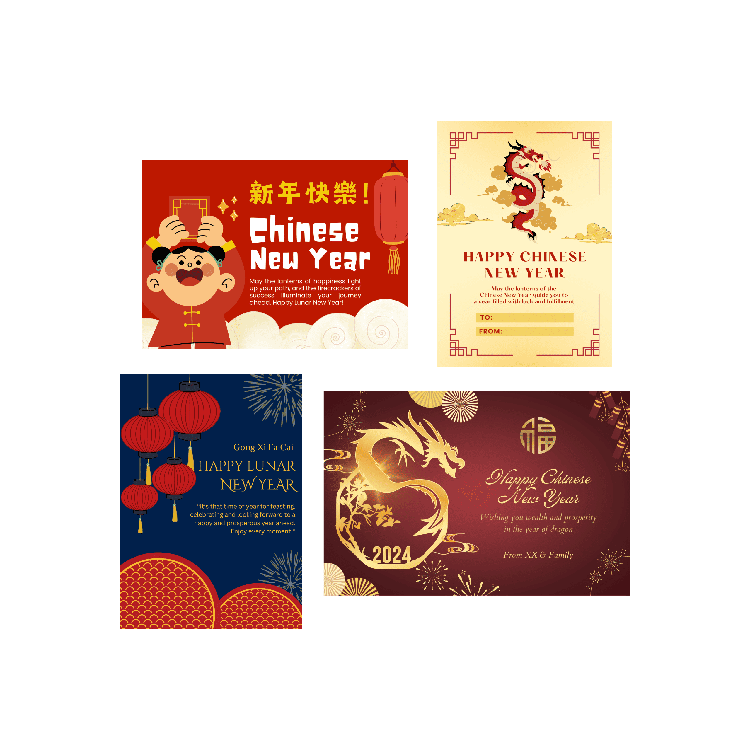 Chinese New Year Cards